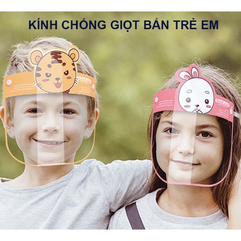 Kính chắn giọt bắn cho trẻ em