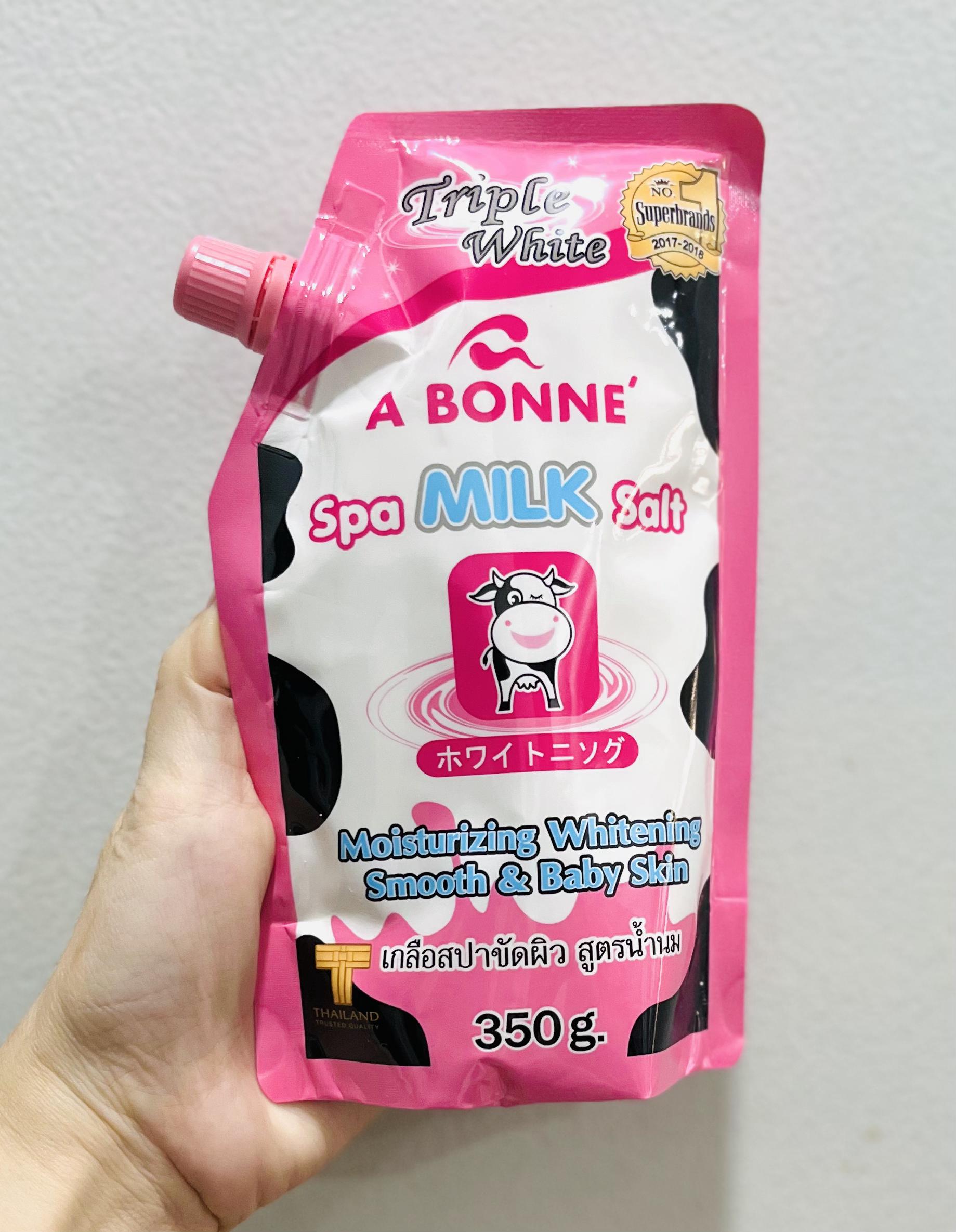 [HCM] Hàng chính hãng Mẫu mới 1 Túi muối tẩy tế bào Abonné 350g - Sản xuất tại Thái Lan , nhập khẩu Việt Nam -  Có lựa chọn cho quý khách