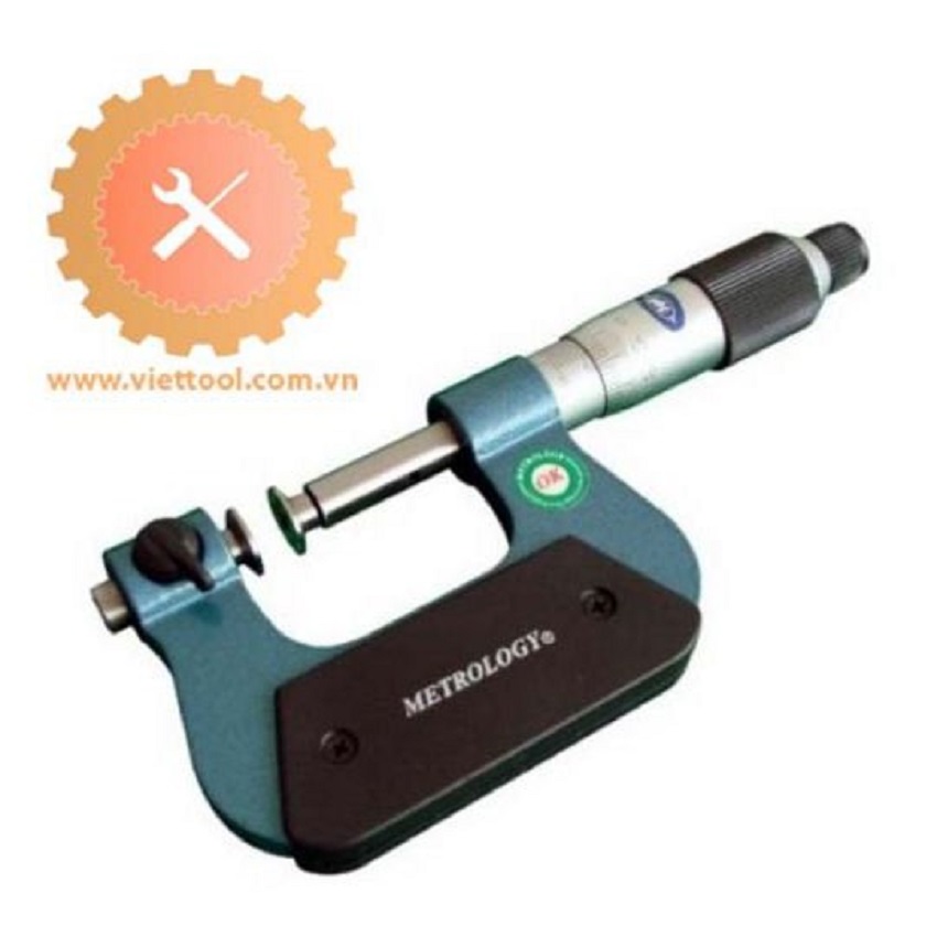 Panme đo ngoài Metrology- Đài Loan, OM-9002, 25-50mm/0.01mm Viettoolvietnam nhập khẩu chính hãng, dung cụ đo ngoài, panme, thước cặp, dụng cụ đo lường cầm tay