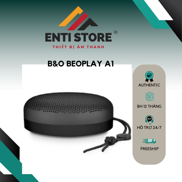 Loa bluetooth không dây thể thao b&o beoplay a1 - full box nguyên seal 100%, bh 12 tháng 1 đổi 1 30 ngày