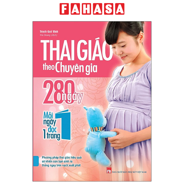  Sách Fahasa - Thai Giáo Theo Chuyên Gia - 280 Ngày - Mỗi Ngày Đọc Một Trang  Tái Bản 2021  