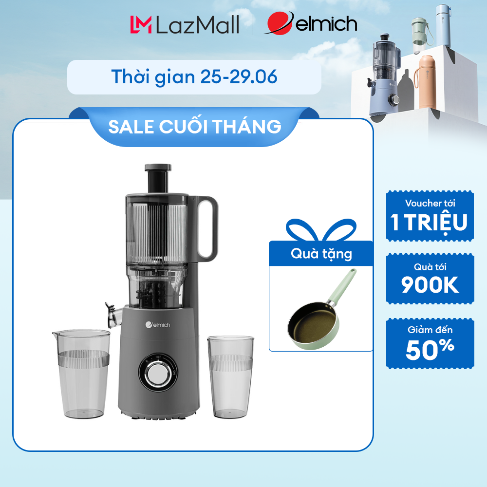 (Chỉ 25-29.06)Máy ép chậm Elmich JEE9284