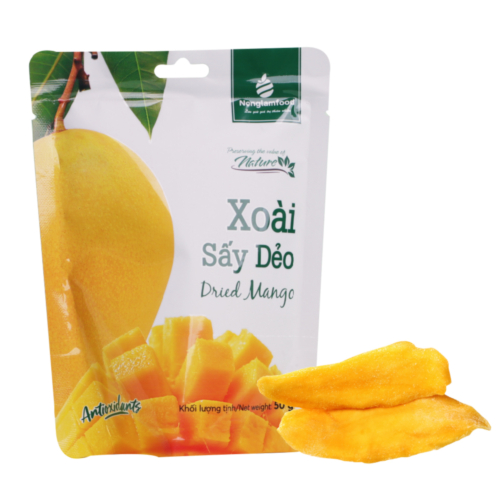 Xoài Sấy Dẻo Nonglamfood Túi 50g