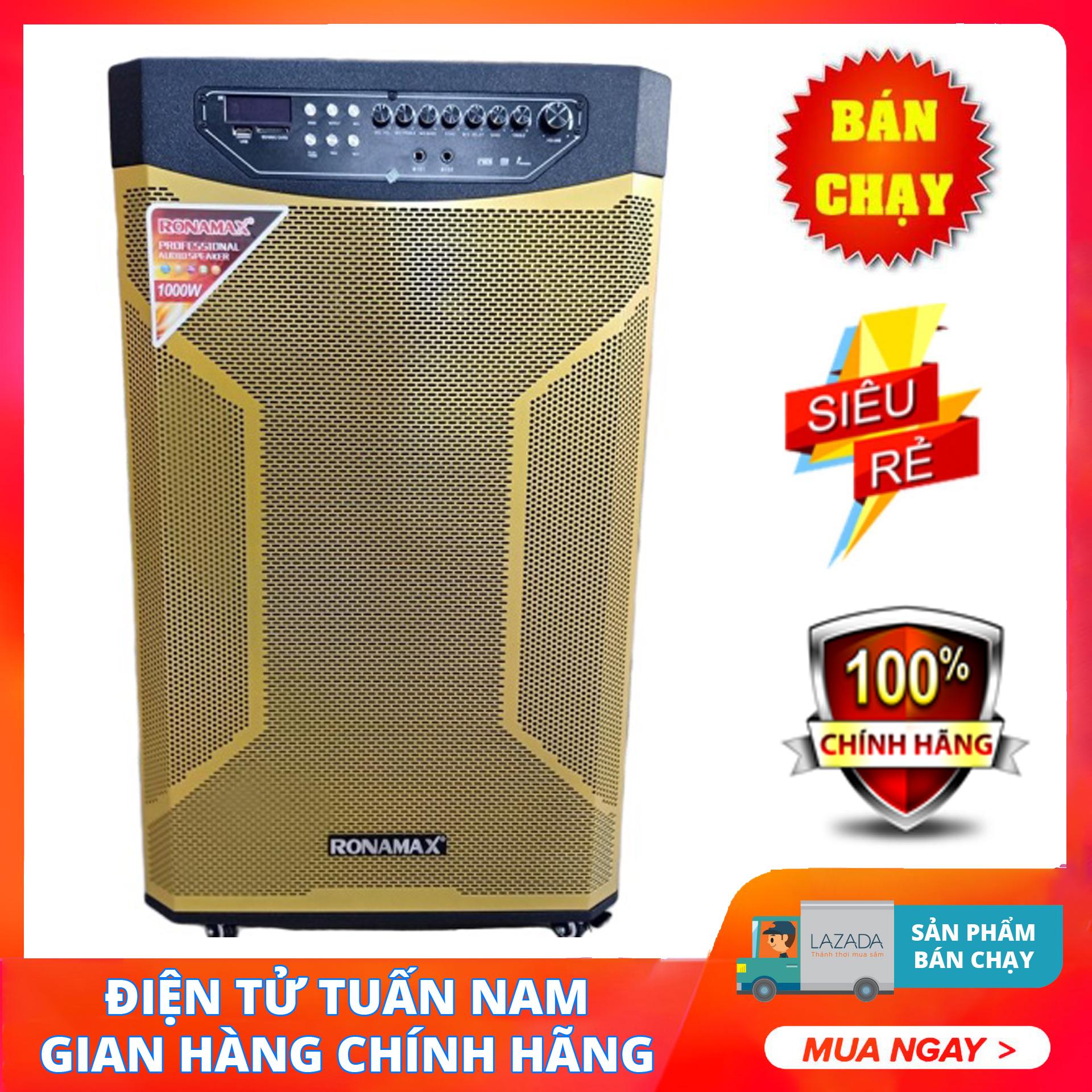 Loa kéo di động ronamax mu18 5 tấc - chơi nhạc cực hay karaoke cực đã