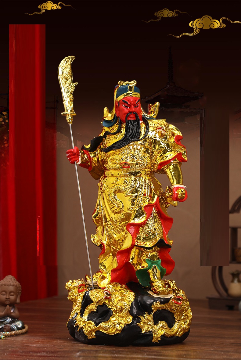 Tượng phật quan công cao 38cm, quan đế, quan thánh đế quân, hay quan lão gia, quan nhị ca