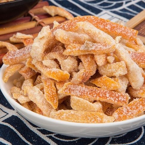 Hủ 500gr Trần Bì - Vỏ quýt Sấy Đường Loại Ngon (NCFOOD)