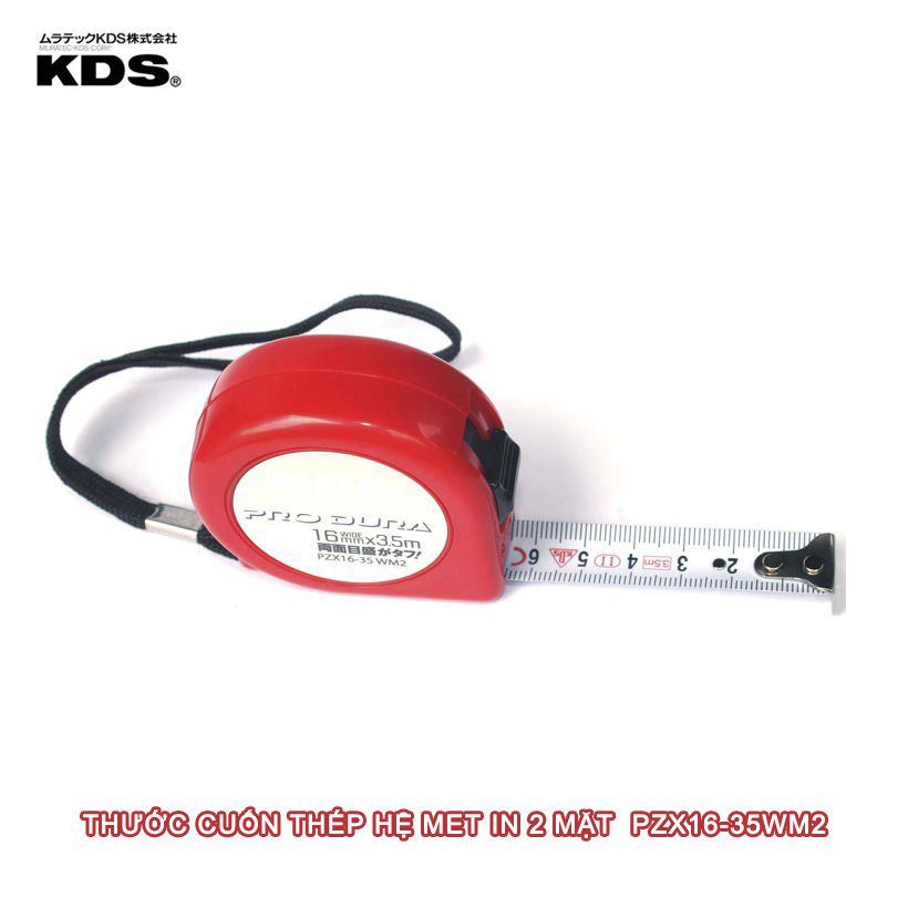Thước cuốn thép 3.5m kds pzx16-35wm2