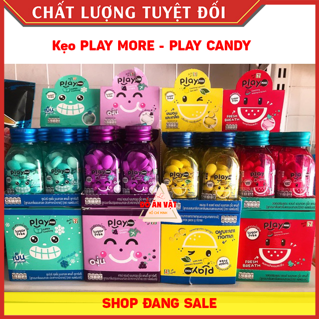 KẸO HỦ PLAY MORE & PLAY CANDY NHIỀU VỊ MỚI