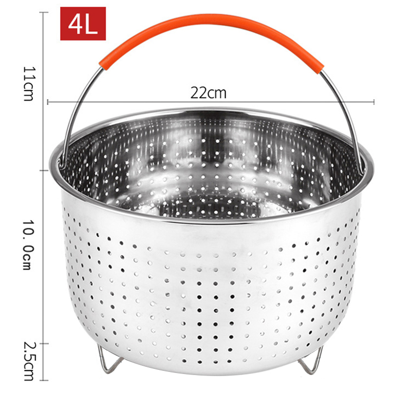 Phụ kiện nồi hấp bằng thép không gỉ cho nồi áp suất nồi 3/6/8 QT