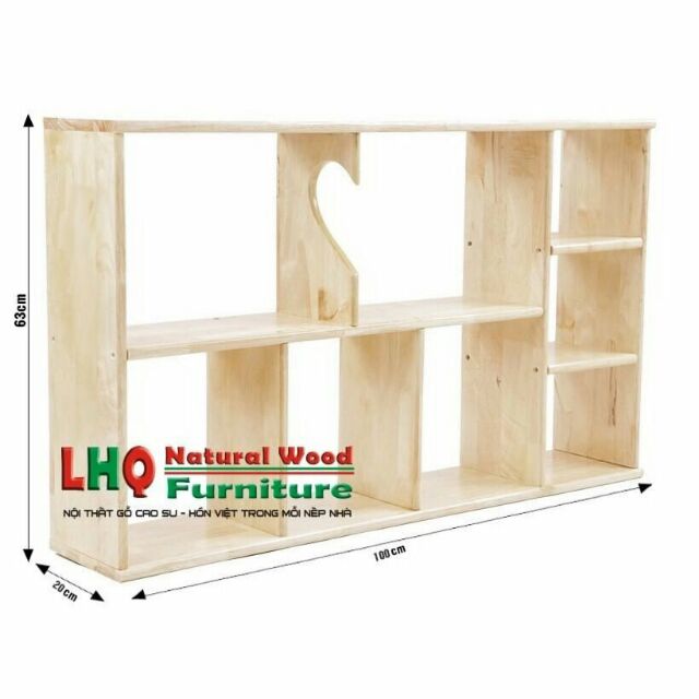 Kệ sách treo tường dài 100cm