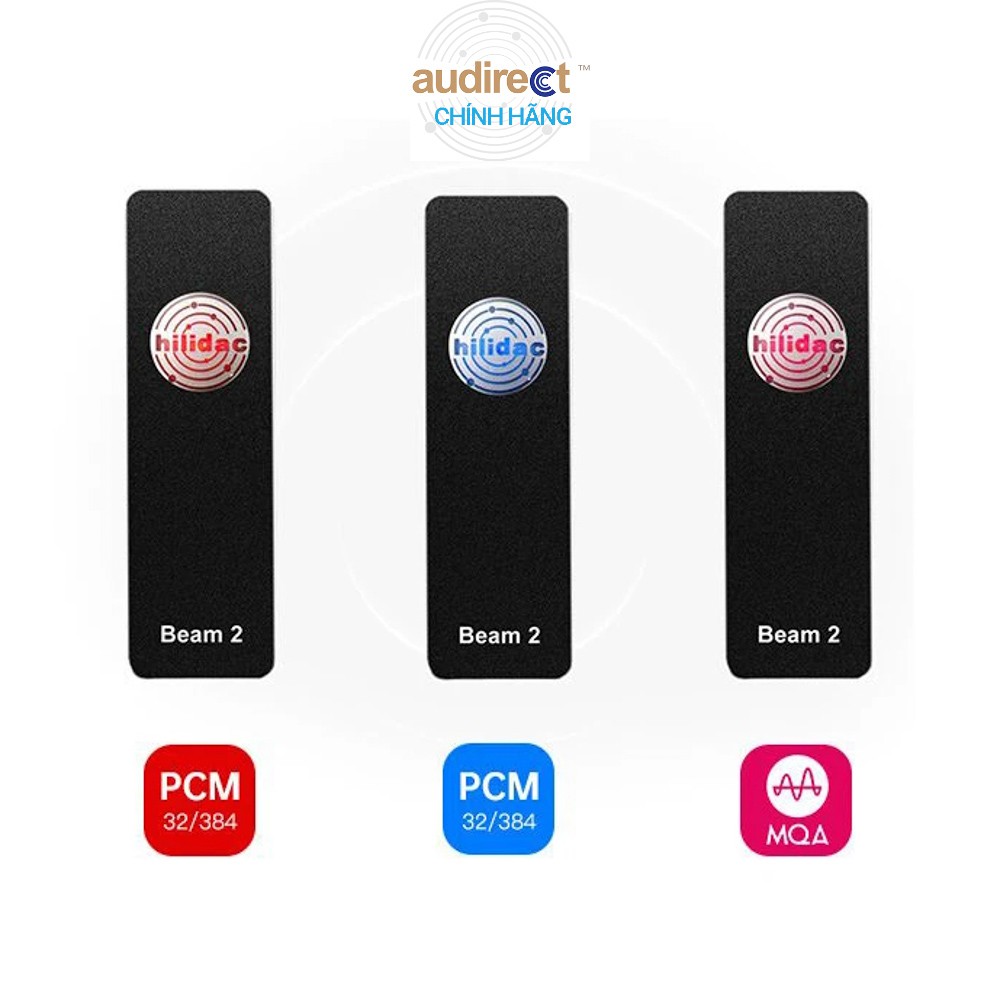 Dac/amp di động audirect beam 2 - hàng chính hãng | dac 9281c pro, hi-res audio, 32bit/384khz, dsd128, hỗ trợ mqa