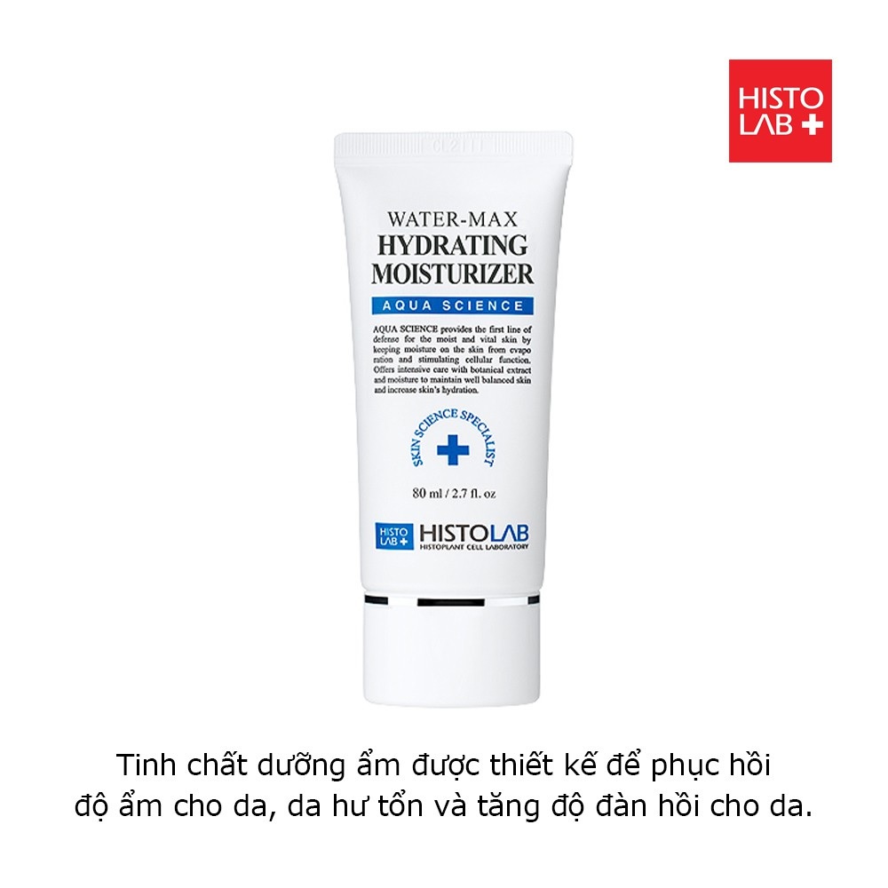 Tinh chất dưỡng ẩm - water max hydrating moisturizer - histolab
