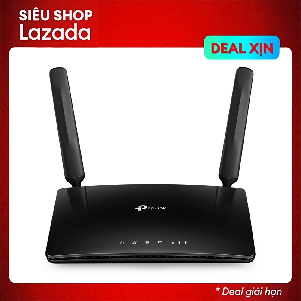 Wifi 4G gắn sim TP-Link MR6400 300Mbps tốc độ cao, chịu tải 32 thiết bị đồng thời - TPLink TL-MR6400