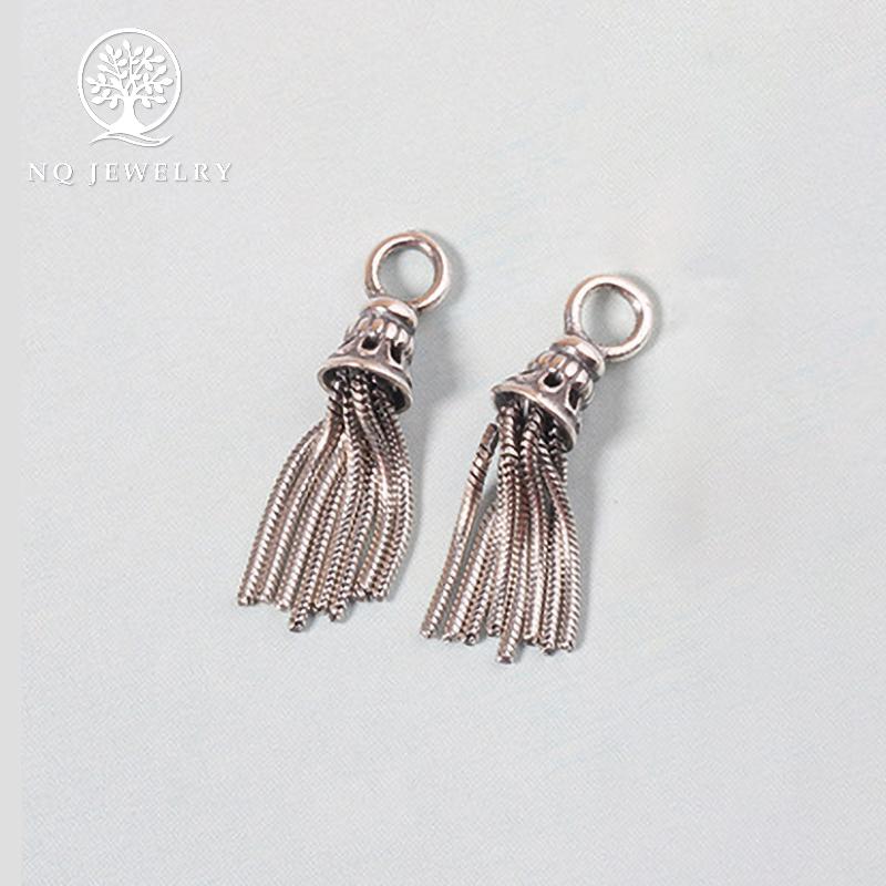 Charm bạc hình chuông dài - NQ Jewelry