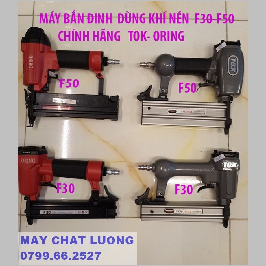 MÁY BẮN ĐINH GỖ  F30 – F50  JOK , ORING  DÙNG KHI NÉN –  NHIỀU LOẠI