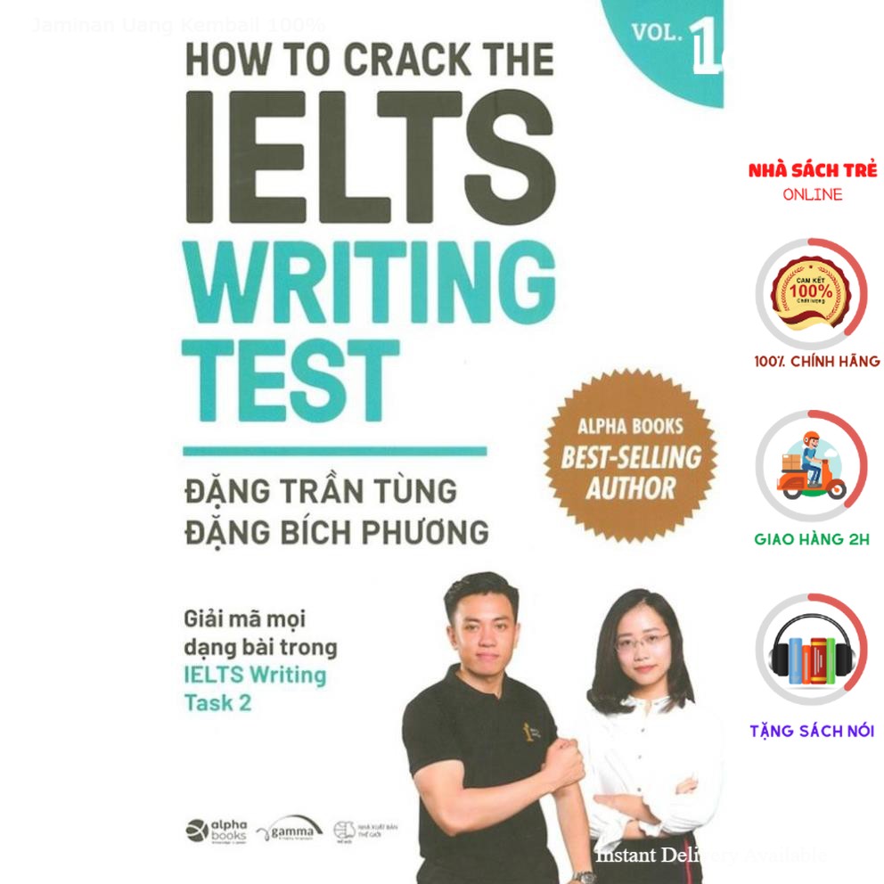 Sách - how to crack the ielts writing test vol.1