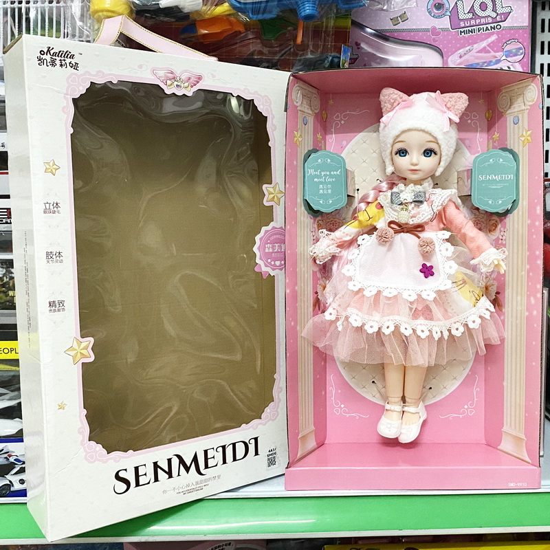 HCMBúp bê công chúa barbie cử động chân tay-Búp Bê thời trang Quà Tặng cho