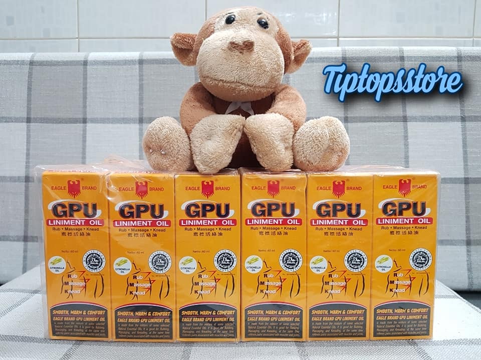 Dầu xoa bóp nóng minyak urut gpu chiết xuất gừng sả thái lan