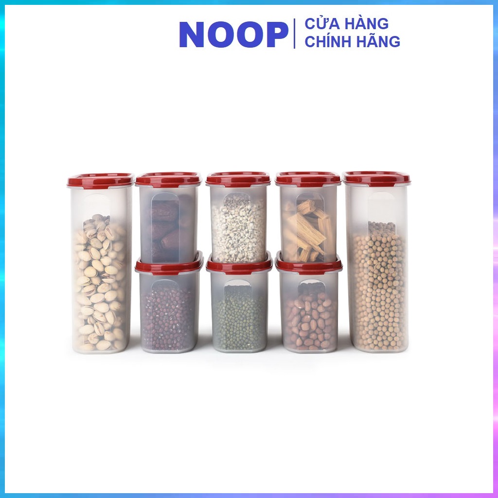 Bộ 8 Hộp Oval Đựng Đồ Khô Tupperware Modular Mate Oval