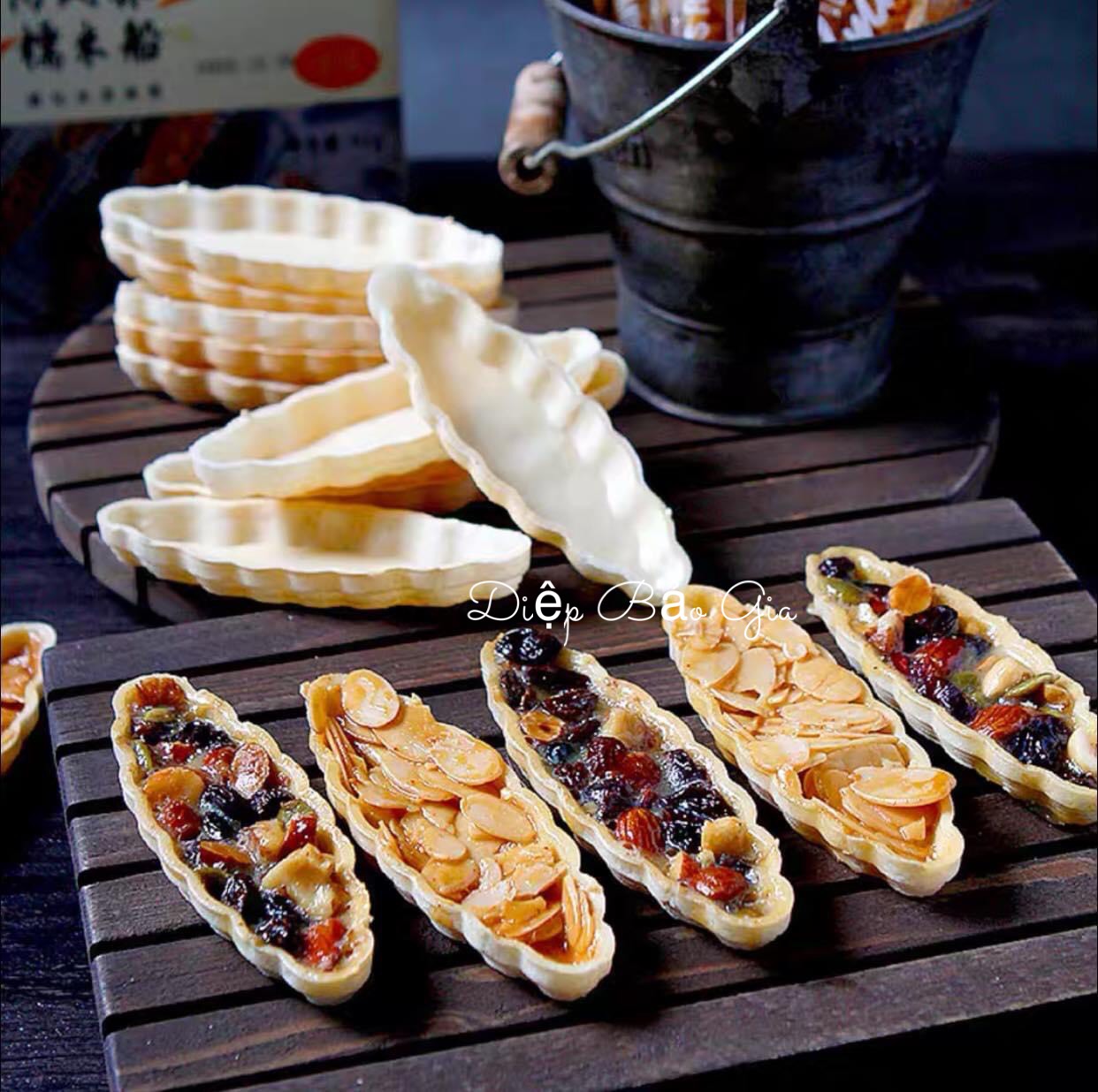 Đế bánh thuyền/ tart thuyền (hộp 30c)