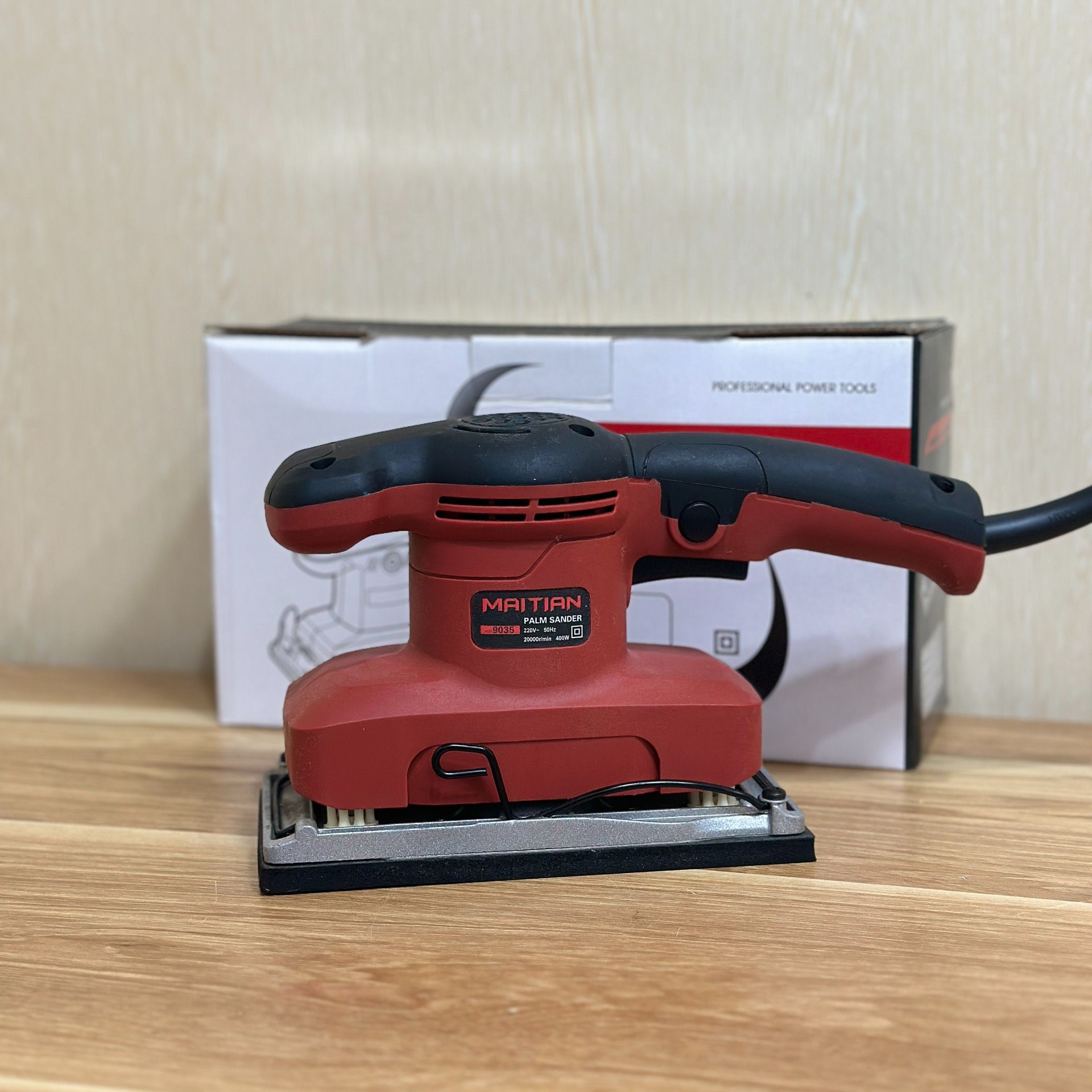 Máy chà rung hình chữ nhật maitian công suất 400w hàng nội địa trung