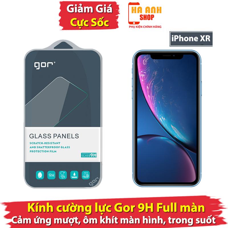 Kính Cường Lực IPhone XR hãng Gor Cao Cấp, miếng dán màn hình iPhone XR