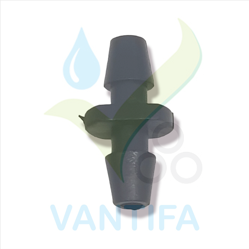 Khởi thủy ống 4x6 5x7 2 đầu gài (chân nối ống LDPE 4x6 5x7 với ống LDPE 162025 mm)