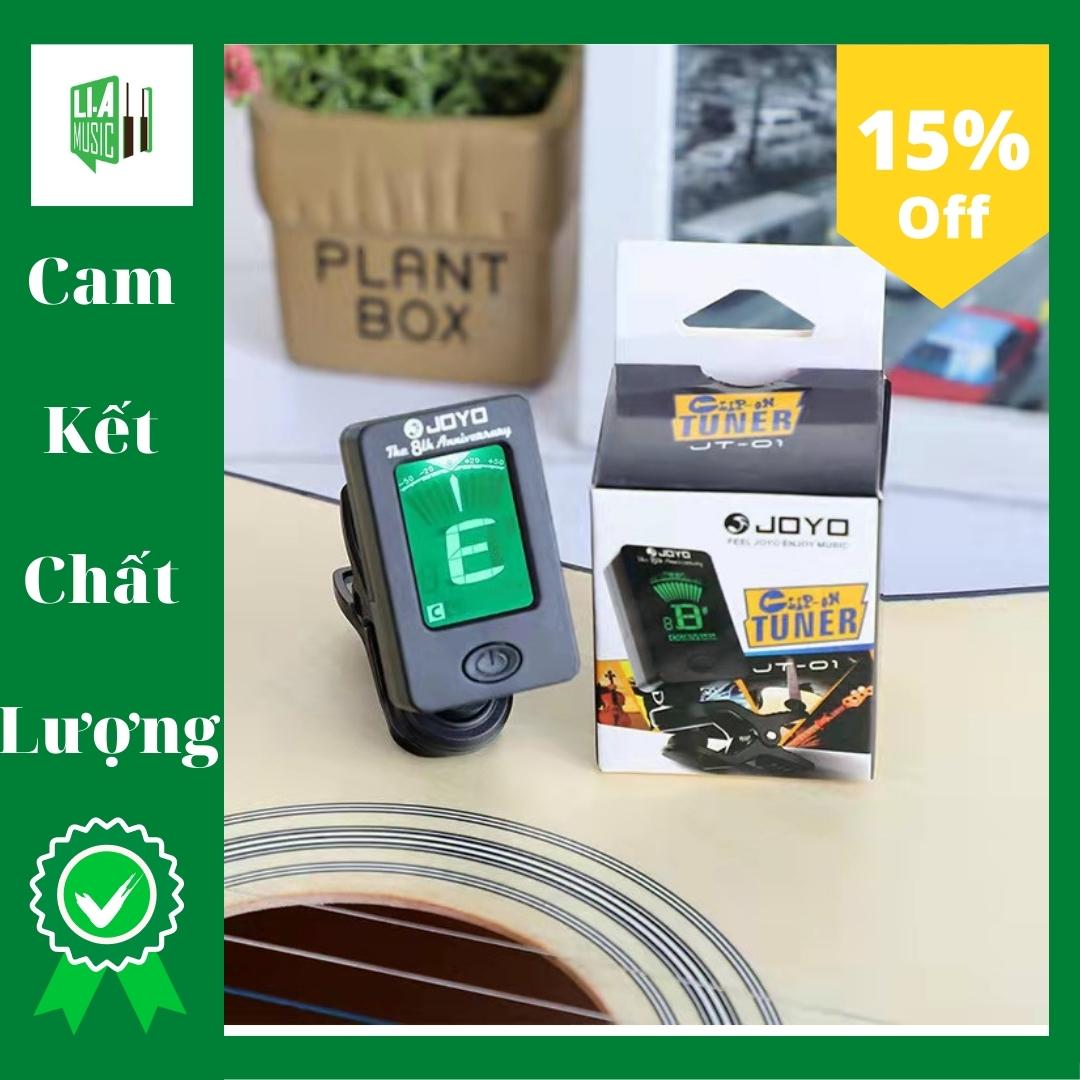 Máy lên dây đàn cao cấp, tuner chỉnh dây đàn Guitar, ukulele, violon và các loại nhạc cụ điều chỉnh khác của Liamusic Mã JOYO