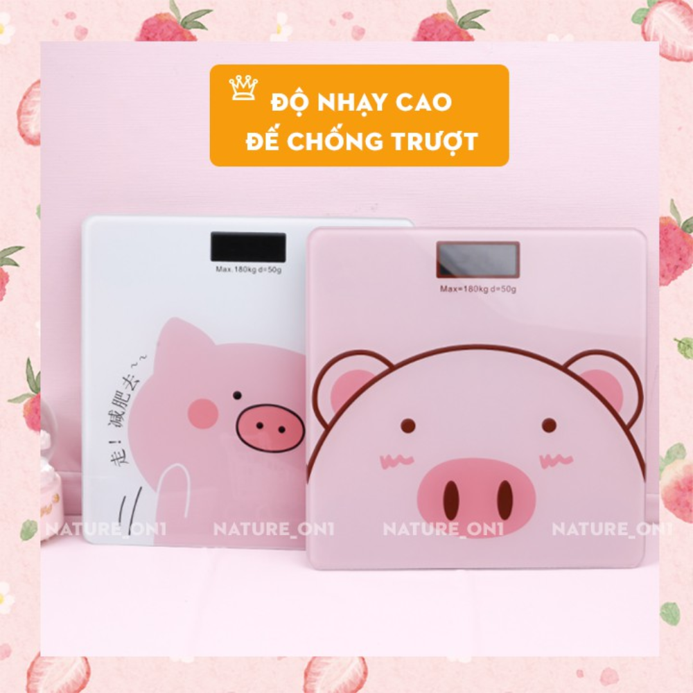 Loại tốt - cân điện tử hình heo+ hìnhthú chịu lực đến 180kg - cân chuẩn - chính xác 100% - cân sức khoẻ cân điện tử mini can điện tử gia đình cân sức khoẻ điện tử cân điện tử sức khỏe cân cân điện tử