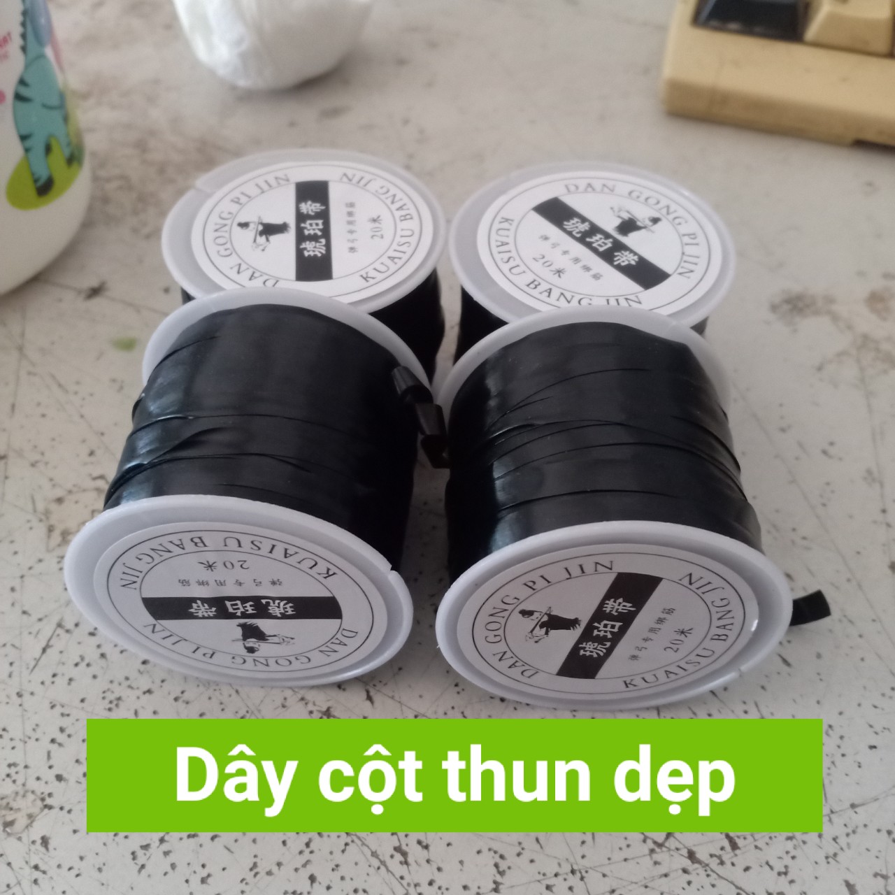 Cuộn cột dây thun cao su 20m giá rẻ siêu dai