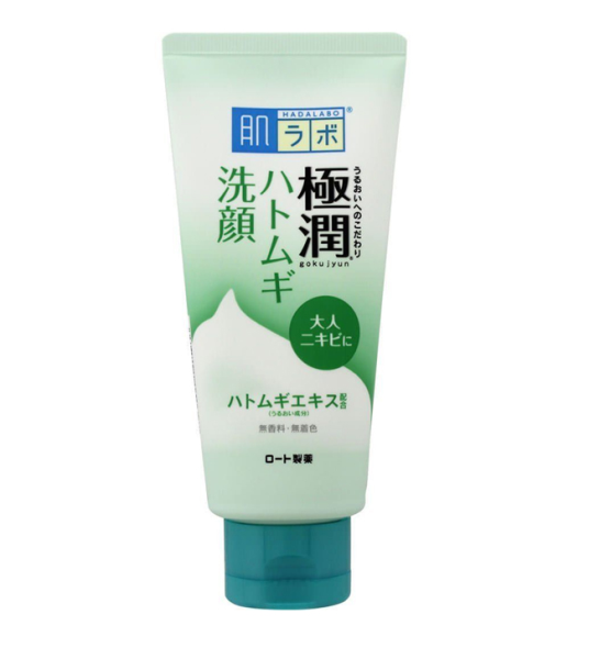 Sữa Rửa Mặt Hada Labo Gokujyun Hatomugi Face Wash