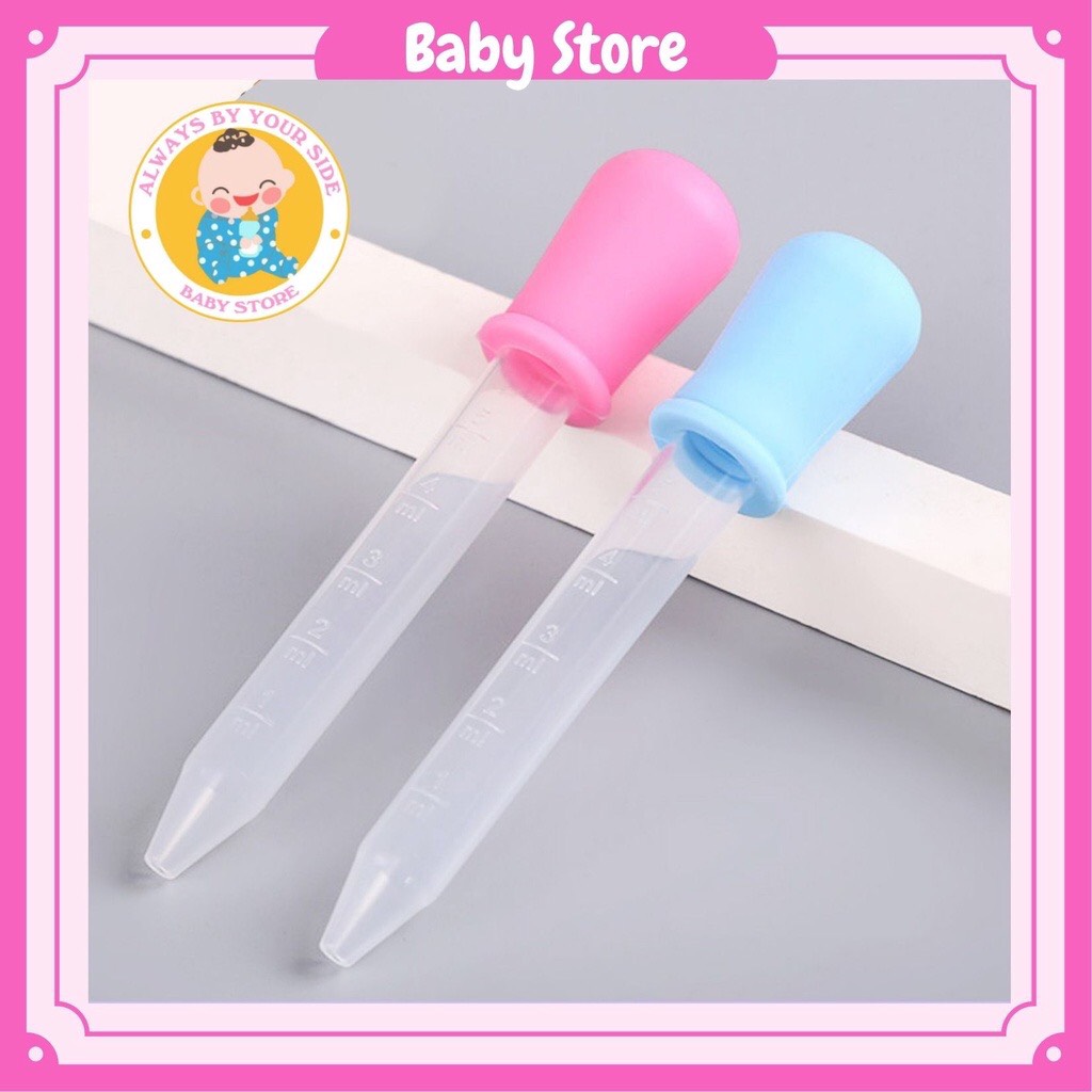 Ống hút bón thuốᴄ - bón sữa cho bé