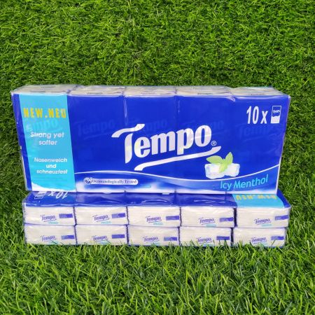 [HCM]Khăn giấy Tempo ( lốc 10 gói )