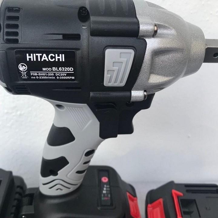 Máy siết bulong dùng pin không chổi than Hitachi 88V - Chức năng: Siết mở bulong, khoan, bắt vít, bắn tôn...
