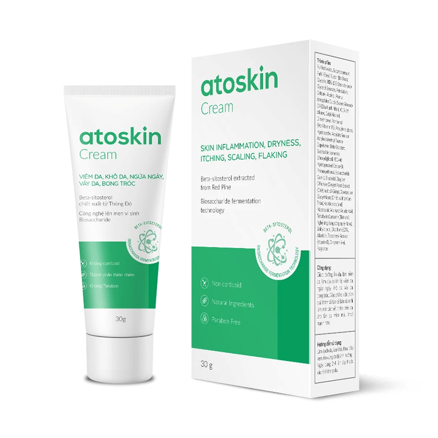 Kem Bôi v!êm da cơ địa Atoskin 30g - Nhà Thuốc Dr Tâm