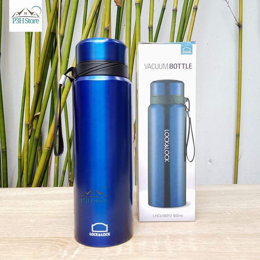 Bình giữ nhiệt Lock&Lock Vacuum Bottle 800ml LHC6180FU - Màu sắc nổi bật mang đển cảm giác trẻ trung khi sử dụng.