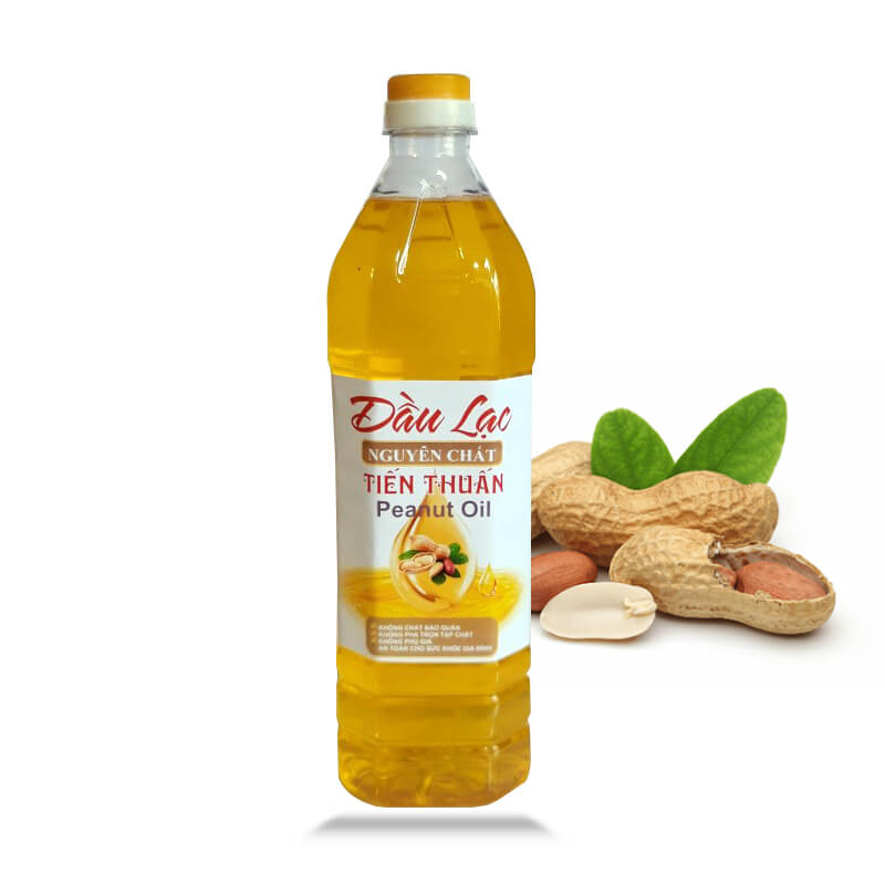 COMBO 2 CHAI - DẦU LẠC 100% NGUYÊN CHẤT TIẾN THUẤN