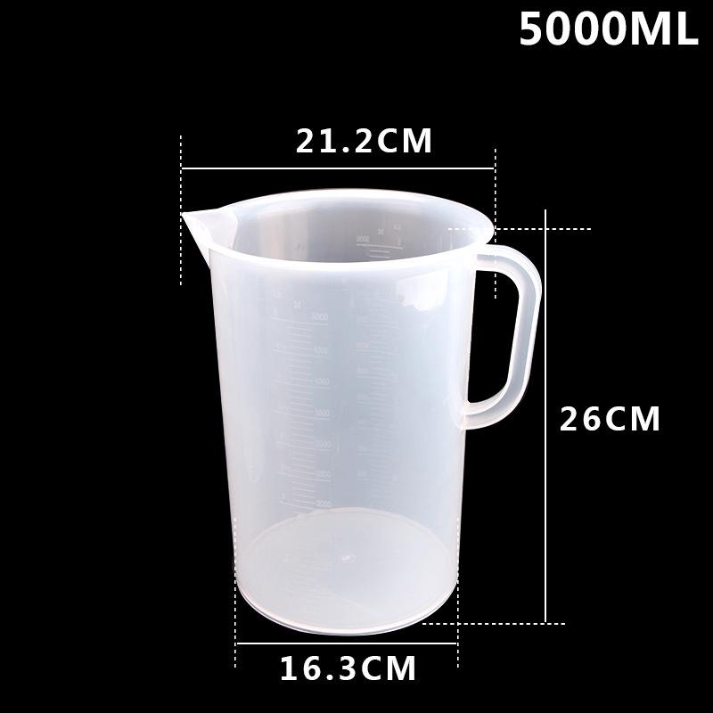 Bộ 2 ca đong nhựa có vạch chia định lượng 5 lít