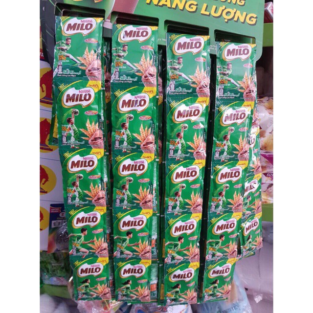 Milo nestle loại dây 10 gói x 22g date mới