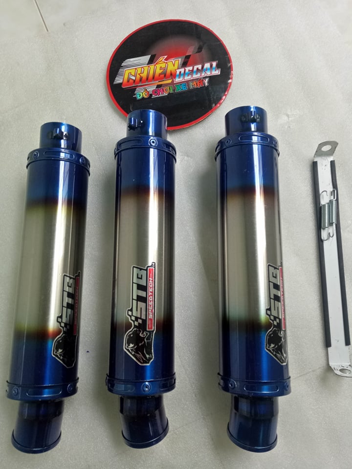 Lon pô STB lắp nhiều dòng xe máy full bát