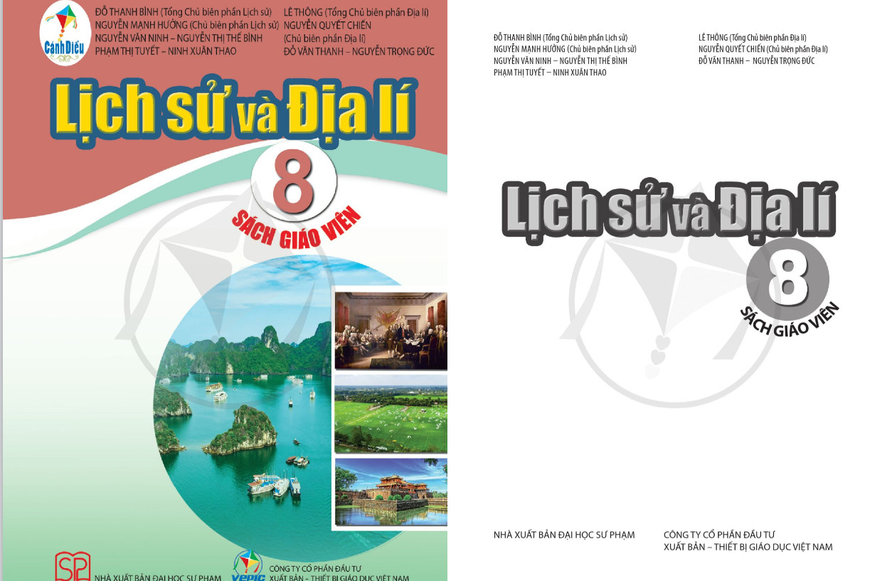 Sgv lịch sử và địa lí lớp 8- bộ cánh diều