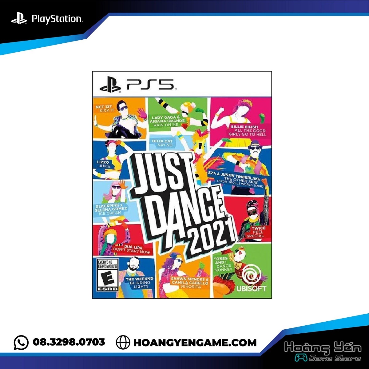 Đĩa game just dance 2021 ps5