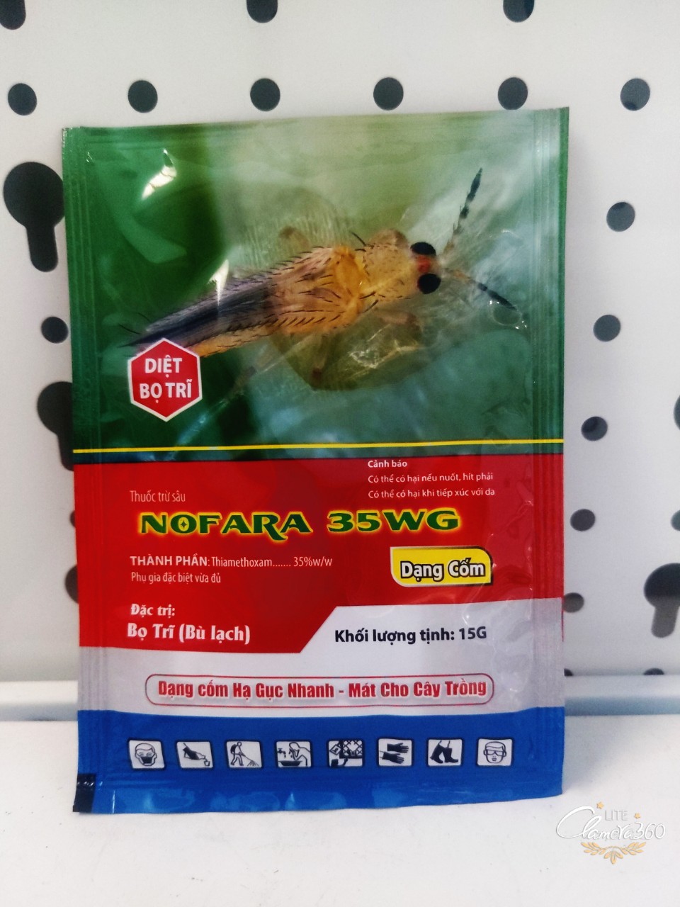 Chế phẩm trừ rầy nofara 35 wg - phòng trừ bọ trĩ - rầy - côn trùng có hại