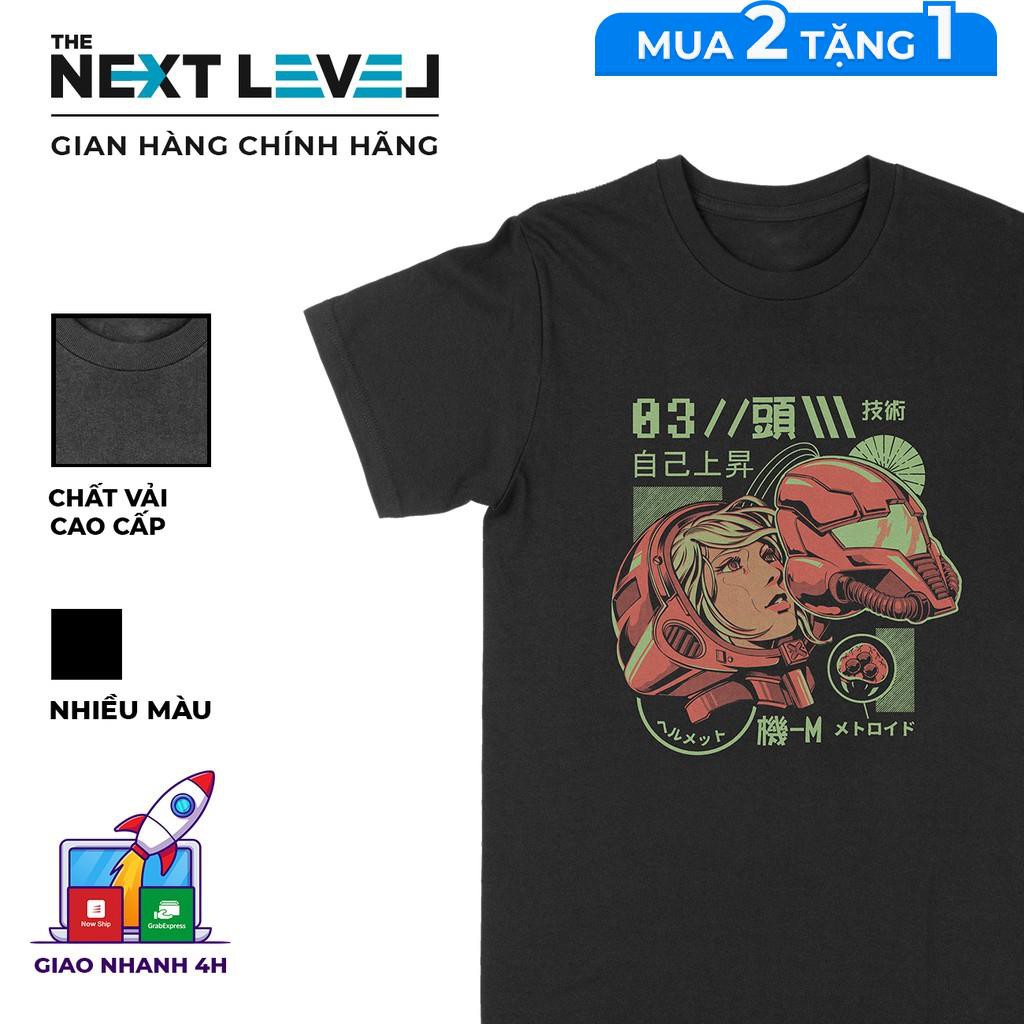 Áo thun Samus - Metroid Unisex THE NEXT LEVEL, Cotton 1% nam nữ - BT