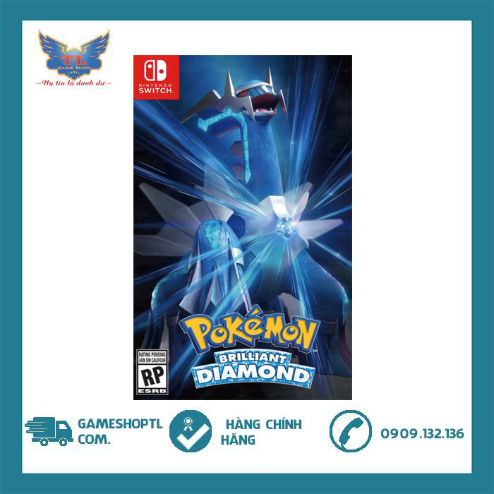 Game Pokémon Brilliant Diamond - Shining Pearl - Double Pack - Cho Máy Nintendo Switch