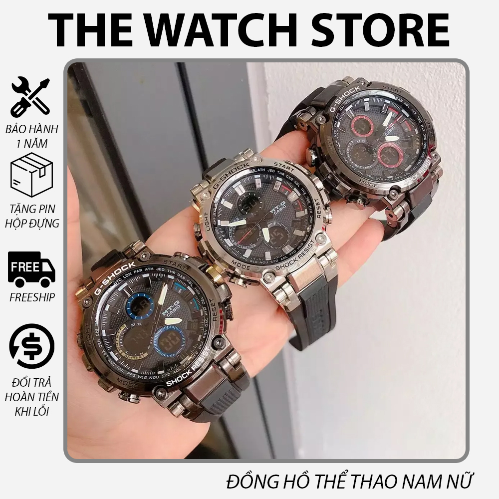 Đồng hồ Casio G-Shock Nam MTG - Kiểu dáng thể thao , chống nước , chống va đập