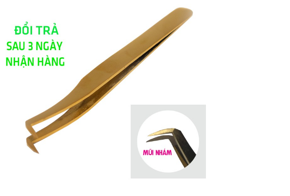 [HCM]Nhíp gắp vàng nhíp volume vàng nối mi - dụng cụ nối mi
