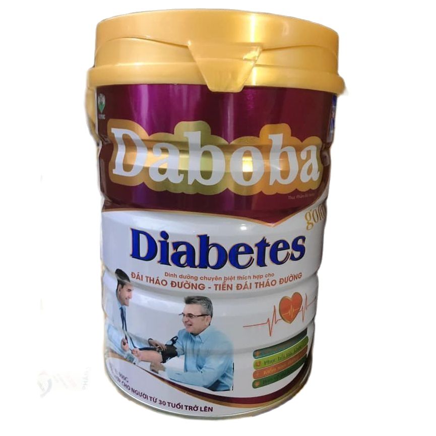 Combo 2 lon Sữa tiểu đường Daboba Diabetes 900g - sữa cho người tiểu đường