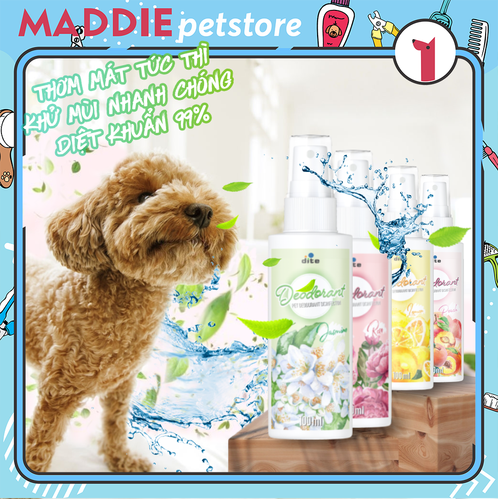 [MUA 3 TẶNG 1] [100ML] BÌNH XỊT KHỬ MÙI NƯỚC TIỂU, MÙI HÔI CHÓ MÈO (100ml), KHỬ TRÙNG CHẤT THẢI, CÁT VỆ SINH