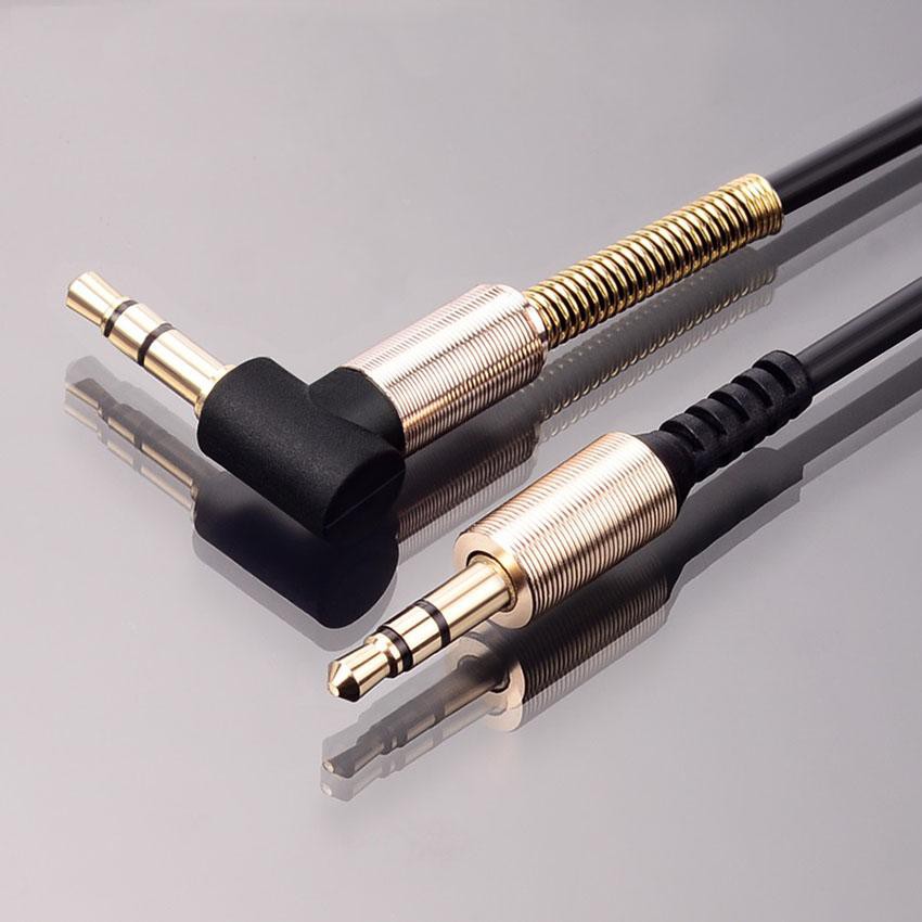 Dây cáp âm thanh 3.5 mm 1m jack cắm aux 3.5 đực thu âm -dc2102